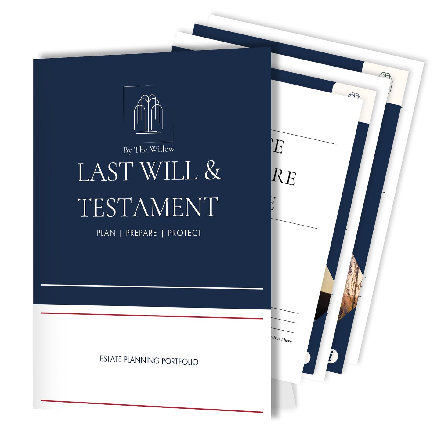 By The Willow Estate Planning Kit – Last Will and Testament Kit, Living Will, Durable Power of Attorney & Medical Directive - Attorney Approved Forms, Valid in 50 States