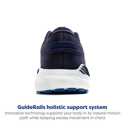Brooks Men’s Beast GTS 24 Supportive Running & Walking Shoe - Peacoat/True Navy/White - 10.5 Wide