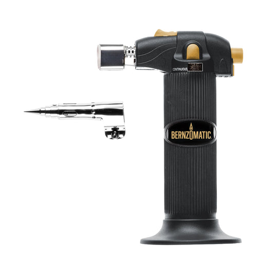 Bernz-O-Matic ST2200T Micro Flame Butane Torch Kit, Small, Black