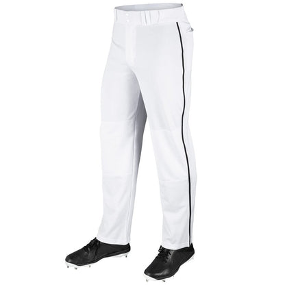 Champro MVP OB Open Bottom Baseball Pant with Contrast Color Braid Piping and Reinforced Double Knee