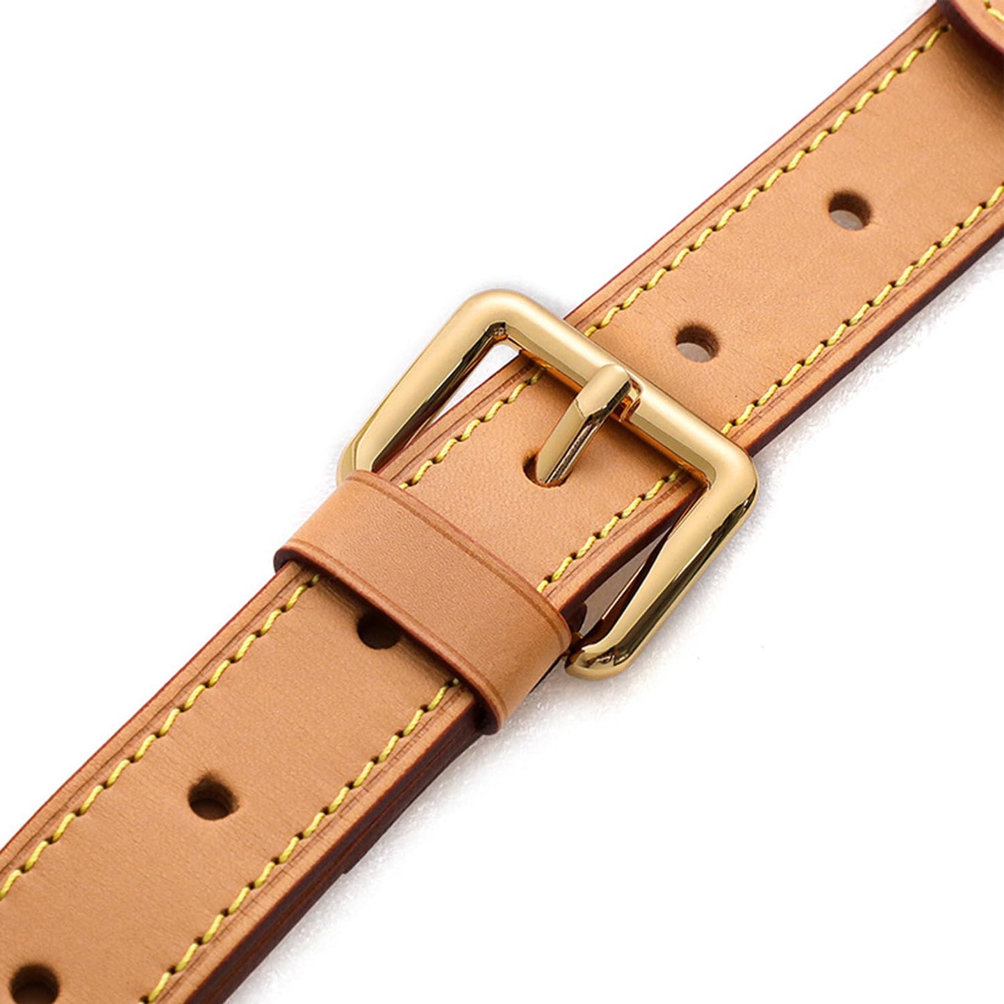 Vachetta Leather Crossbody Strap for SPEEDY L V Handbag Replacement Shoulder Strap（Length39-47 in *Width 0.47in）