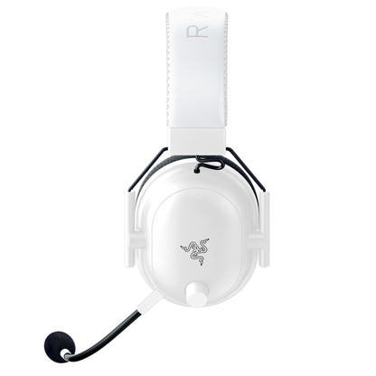 Razer BlackShark V2 Pro Wireless Gaming Headset 2023 Edition: Detachable Mic - Pro-Tuned FPS Profiles - 50mm Drivers - Noise-Isolating Earcups w/Ultra-Soft Memory Foam - 70 Hr Battery Life - White