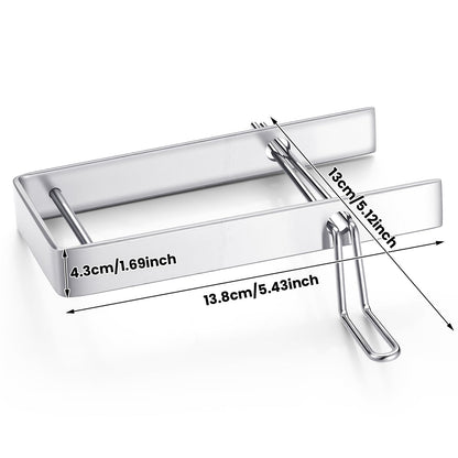 Lanties 2 Pack Hand Wrap Roller Stainless Steel Wrist Roller Portable Zip Hand Wraps Equipment Fits 2" Wide & Any Lengths Wraps