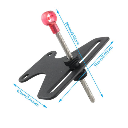 WHYHKJ Archery Bow Sight - Stainless Steel Single Pin Recurve Bow Sight for Hunting & Shooting Accessories
