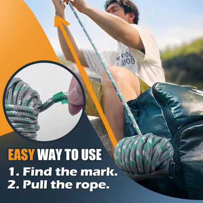 SMART&CASUAL 100 ft 1/4" Polyester Rope (Comparable to Nylon Rope) Poly Strong Utility Cord for Clothes Line Flag Pole Camping Crafting (White)