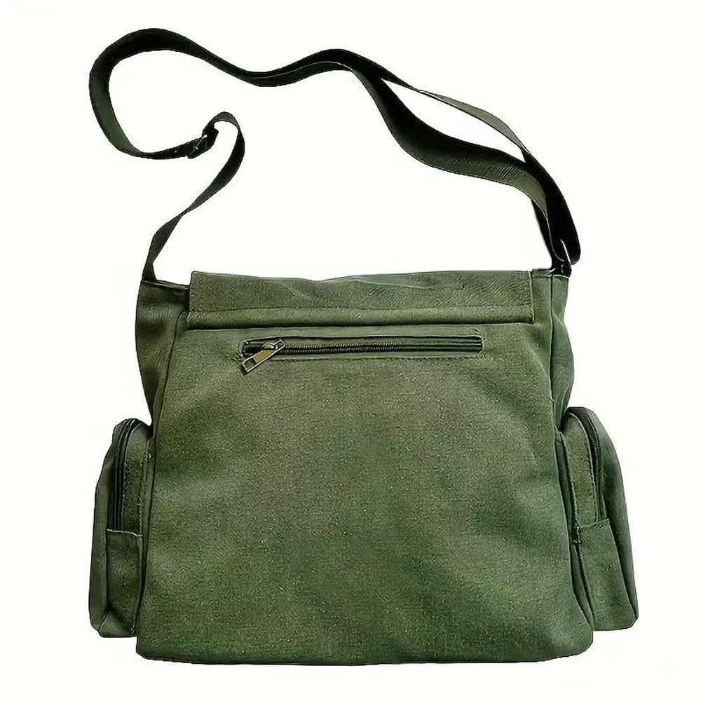 CHICGLOW Pattern Messenger Bag Cute Canvas Crossbody Bags Women/Men Shoulder Messenger Purses Handbags with Pockets