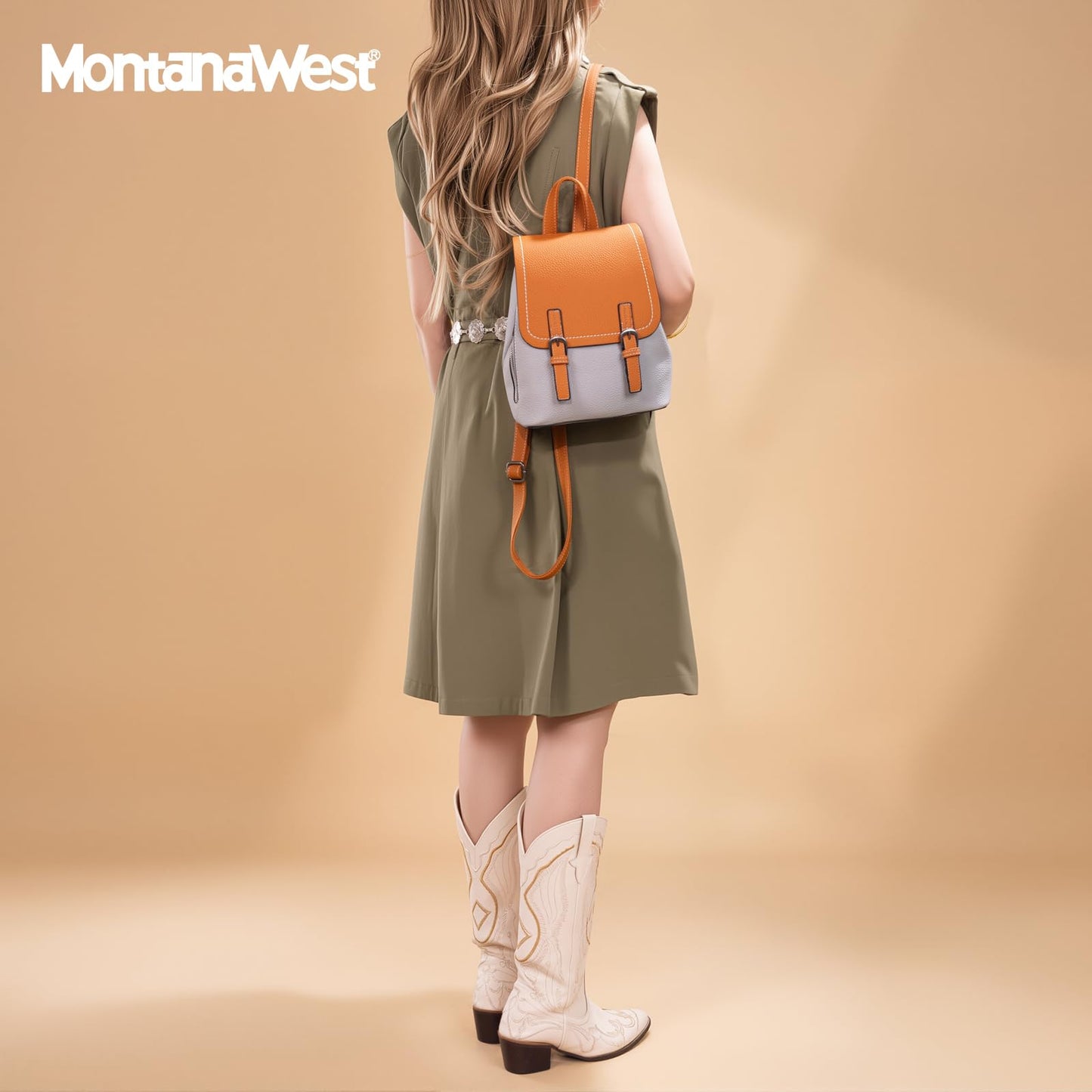 Montana West Small Backpack Purse for Women Vegan Leather Mini Womens Backpack Cute Convertible Shoulder Bag