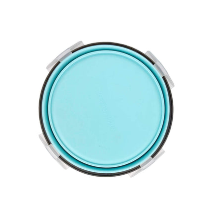 CARTINTS 1200ml Large Collapsible Food Containers Silicone Lunch Containers Silicone Leftover Food Containers, Ideal for Camping Travel, 3Pack