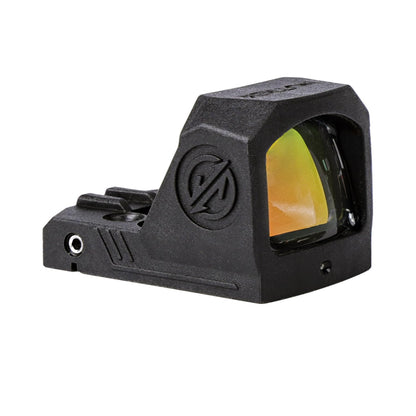 ZIKKA SE Mini Dot Sight, RMS Footprint Open Reflex Sight, High-Strength Polymer Housing Automatic Brightness, Top Load Battery (6 MOA Red Dot)