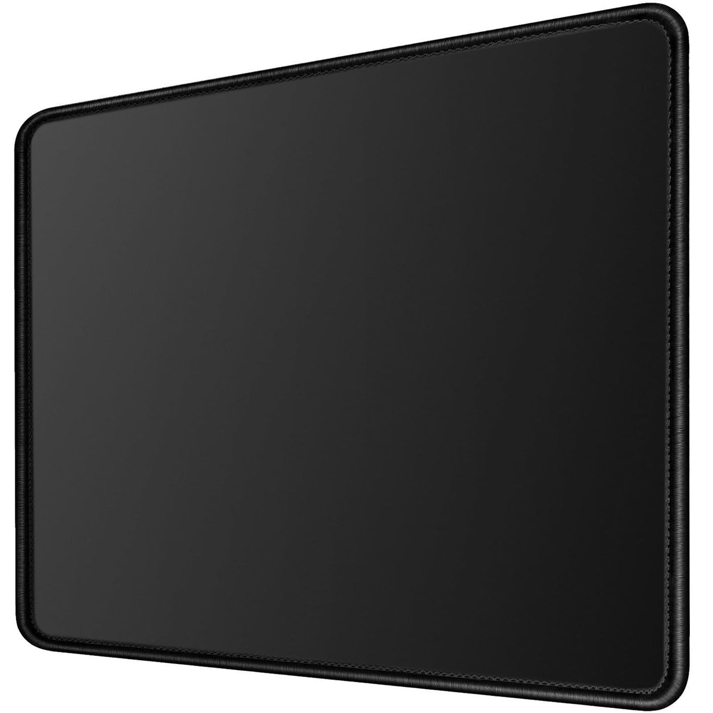 Mouse Pad 11 x 8.7 in, Smooth & Stable Mousepad with Stitched Edges and Non-Slip Base, Smooth Cloth Surface Computer Black Mouse Pad. Clean Desk Essential for Work, Study & Home Office