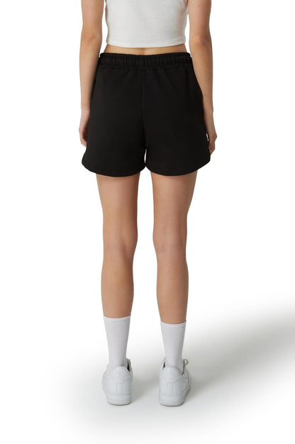 ROSS CAMP Womens Shorts - SweatShorts Workout Gym Shorts for Women Trendy Fashion Athletic Casual Summer Lounge Sweat Bermuda(Black, M)