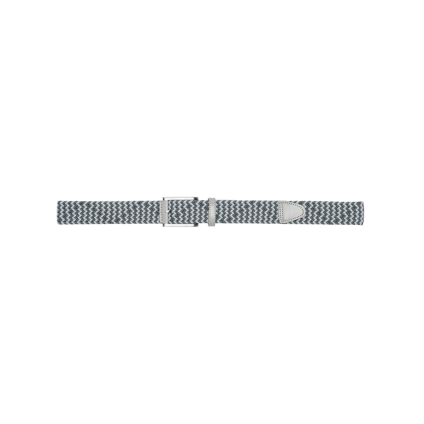 pumagolf Men's Braided Weave Belt, ASH Gray-Slate Sky, L/XL