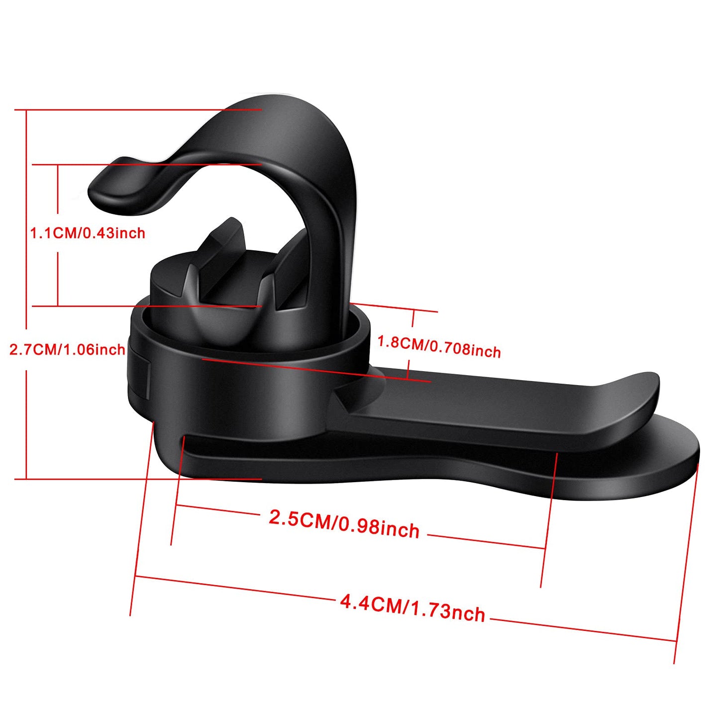 Moxweyeni 3 Pcs Bladder Clip Water Tube Hydration Hose Magnetic Clip Military Backpack Tactical Backpack Accessories Source Hydration Pack Water Bladder Holding Drinking Valve Tube in Place(Black)