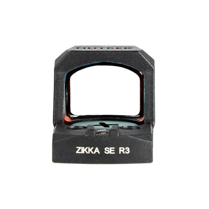 ZIKKA SE Micro Dot Sight, Open Reflex Sight with Shake Awake, High-Strength Polymer Housing Automatic Brightness, Top Load Battery for RMS Footprint (3 MOA Red Dot)