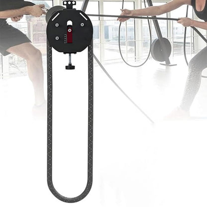 Endless Rope Trainer with Adjustable Resistance, Portable Rope Pull Machine for Home Gym & Strength Training, Hanging Infinity Pulley System for Cardio & Full Body Workout