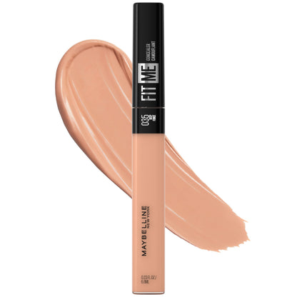 Maybelline New York Fit Me Liquid Concealer Makeup, Natural Coverage, Lightweight, Conceals, Covers Oil-Free, Fair, 1 Count (Packaging May Vary)