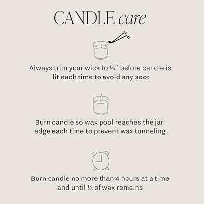 Sweet Water Decor Sandalwood Rose Scented Soy Candles – Green, Leafy, Winey, Rose, Guaiac Wood, Cedar, Amber, Musk – Cozy Aroma – 50 Hour Burn – 12oz Tinted Glass Jar for Home Decor and Bedroom Decor