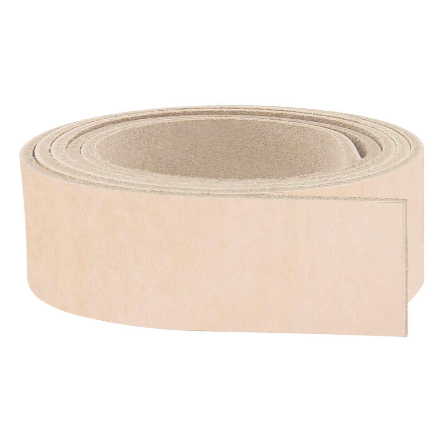 ELW Leather Strap, 8-9 Oz, 1.25 inch Wide x 40", Cowhide Veg Tan Leather Belt Blank, Leather Strips, Tooling Leather, Tan Straps for Crafts, Belt Making & Crafting Blank Hide