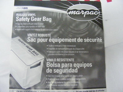 Boat Safety Gear Bag - Waterproof Storage for Life Jackets & Safety Equipment