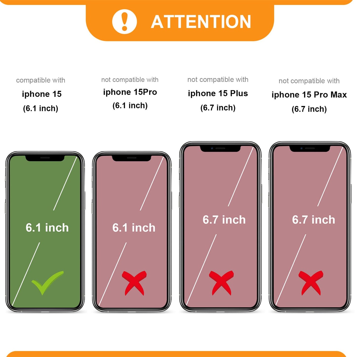 Bocasal Detachable Wallet Case for iPhone 15 RFID Blocking Card Slots Holder Premium PU Leather Magnetic Kickstand Shockproof Wrist Strap Removable Flip Protective Cover 5G 6.1 inch (Brown)