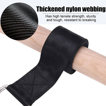Forearm Strengthener, Wrist Roller Hand Grip Exerciser with Wooden Handle for Workout Fitness Strength Training