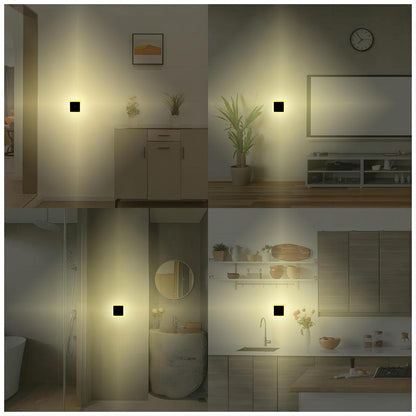 6 Pack Blue LED Night Light Plug in, Dusk to Dawn Sensor Automatic On and Off, Energy Efficient, Soft Glow Kids, Nursery, Bedroom, Bathroom, Hallway, Stairs, Kitchen