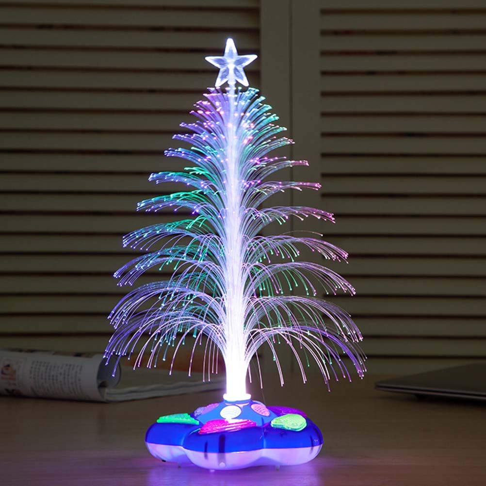 ledmomo Fiber Optic Lights Color Changing Christmas Tree Decor