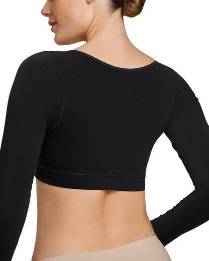 Leonisa SmartShape Vest Seamless Arm Shaper for Women, Upper Body Compression Garment Vest with Posture Corrector