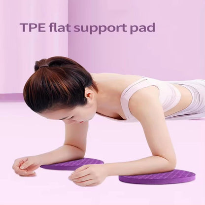 Yoga Knee Guard Set - Foam Anti-Slip Support Pads for Fitness | Ideal for Knees, Elbows, Wrists, and Hands