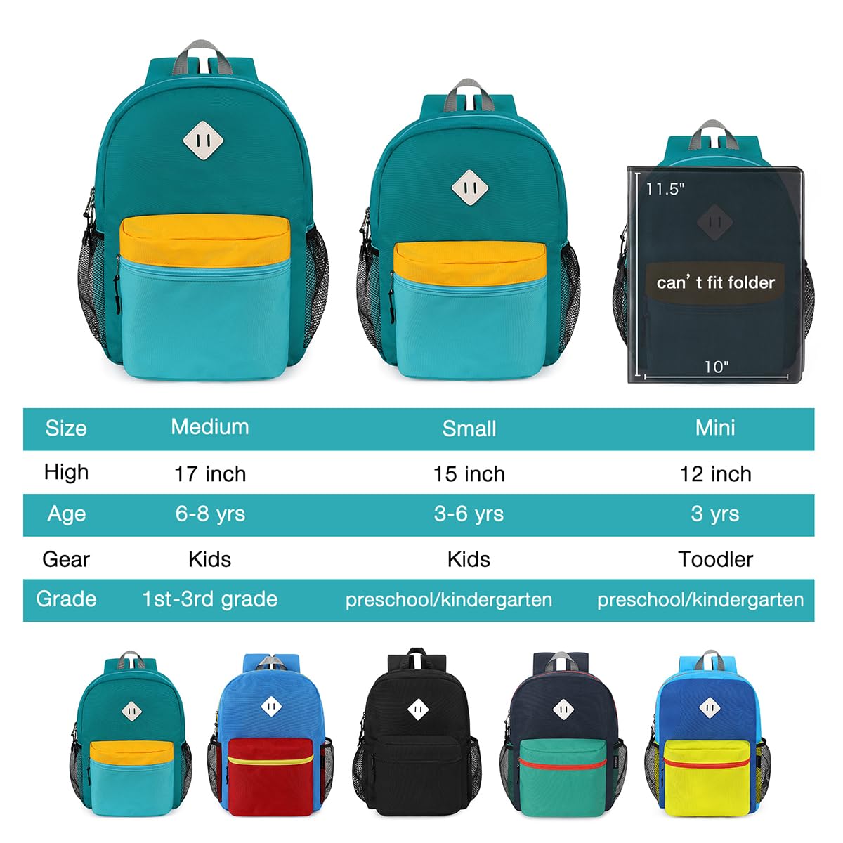 STEAMEDBUN Toddler Backpack for Boys 2-4,Kindergarten Backpack for Boys,Preschool Backpack,Mini