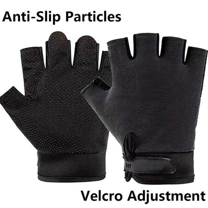 HUNTURE Mens Fishing Vest, Black Mesh Vest and Hat Gloves Cooling Neck Gaiter Set for Hiking Travel, Multi Pocket Summer Safari Vest