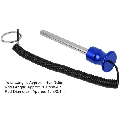 Watris Veiyi Weight Stack Pin, Magnetic Weight Pin, Automatic Drop Set Pins Gym, Weight Machine Pin with Pull Rope, Strength Training Equipment Replacement Weight Pins for Weight Stack Machine