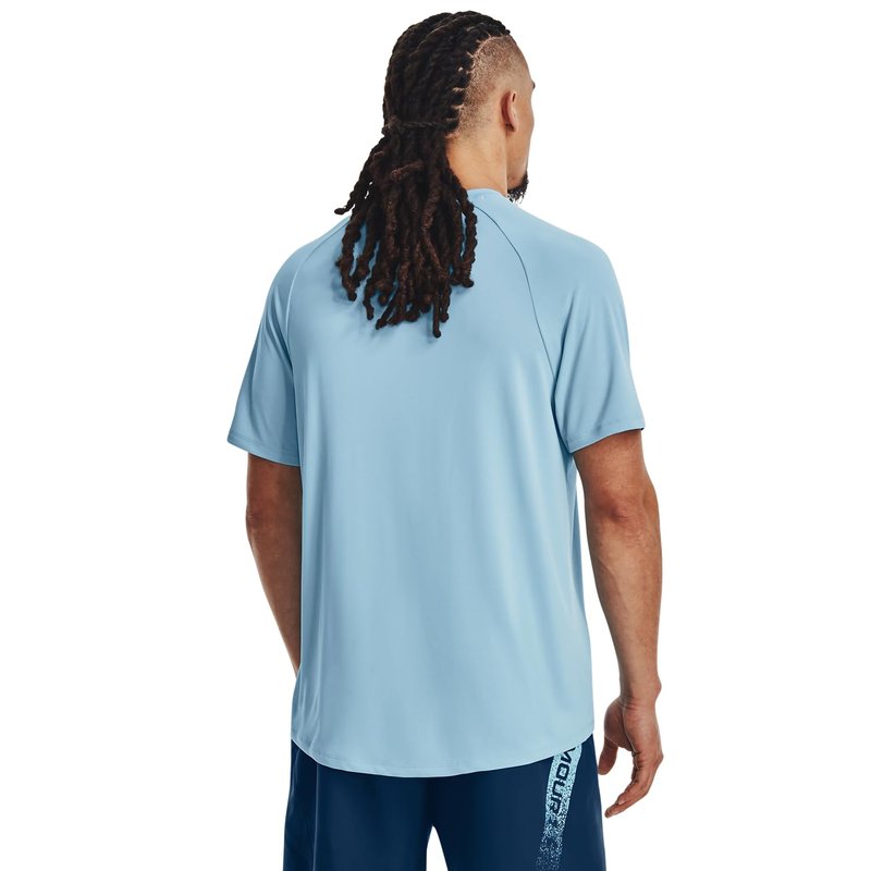 Under Armour Men's Tech 2.0 Short-Sleeve T-Shirt, (490) Blizzard / / Black, XX-Large Tall
