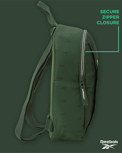 Reebok Womens Backpack - Zipper Closure Mini Lightweight Backpack Purse for Women - Everyday Bag & Travel Bag for Women, Reagan Green