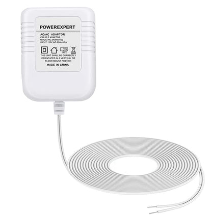 24Volt Transformer C Wire Adapter for Thermostat and All Versions of Ring Doorbell, Compatible with Nest 1st/2nd, Ecobee, Honeywell, Sensi, Sensi Smart WiFi Thermostat, Nest Hello Doorbell Supply Cord
