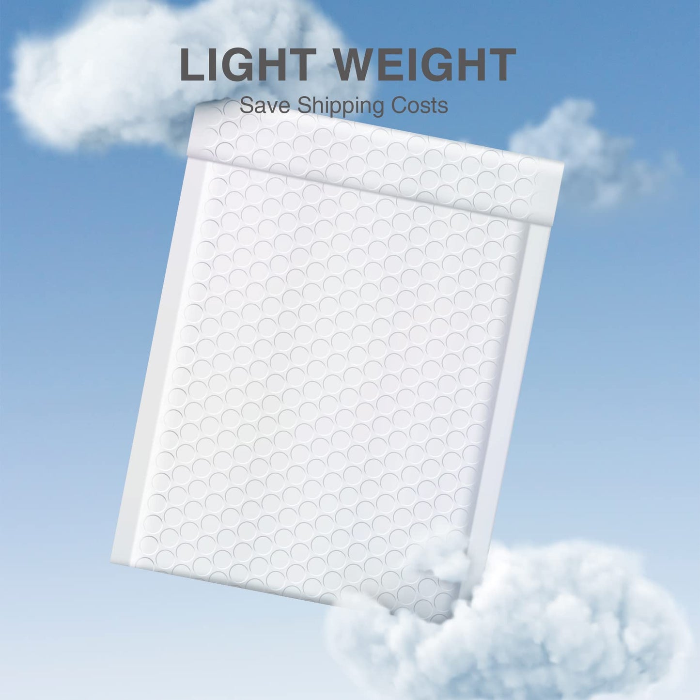 Metronic White Bubble Mailers 6x10" 100 PC Self-Seal Bubble Mailer Usable Size 6x9" Thick Padded Envelopes Cushion Mailing Envelopes Bubble Padded for Mailing Makeup Jewelry