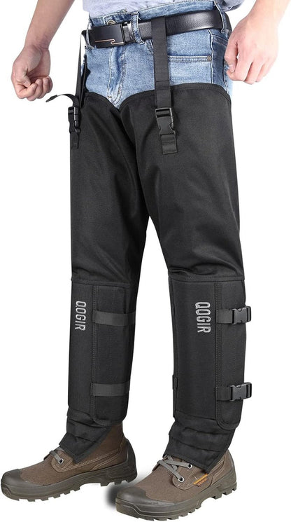 Snake Guards - Durable Snake Gaiters for Full Leg Protection | Hunting Gear for Outdoor Safety
