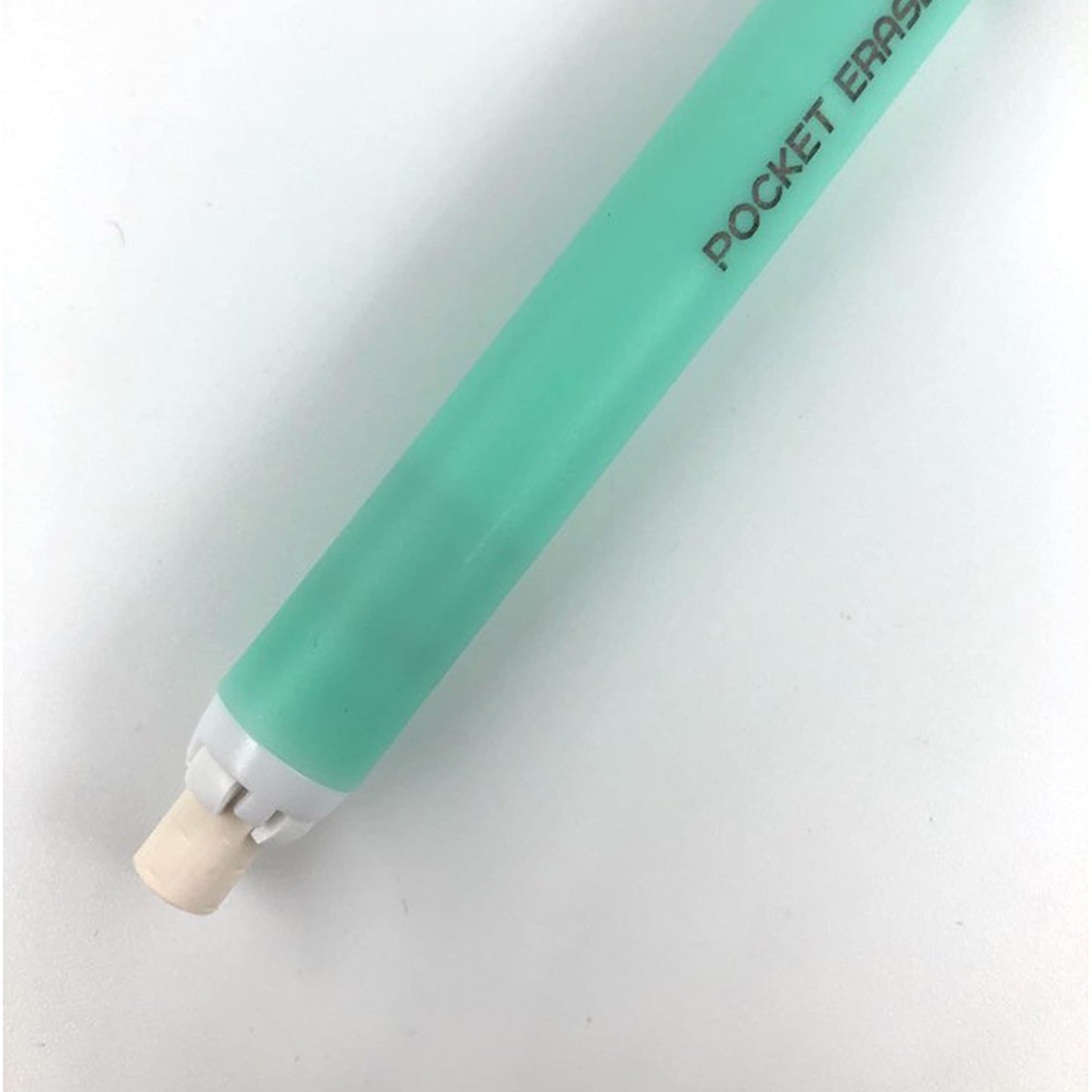 Jovely Mechanical Pocket Eraser, Retractable Pen-Style Eraser for Precision Erasing, Portable Push-Button Eraser for Artists, Students, Office Use (with 15 Refills)