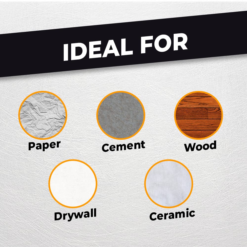 WOD MT5 Masking Tape 1/2 inch for General Purpose/Painting - Pack of 18 Rolls - 60 Yards per roll