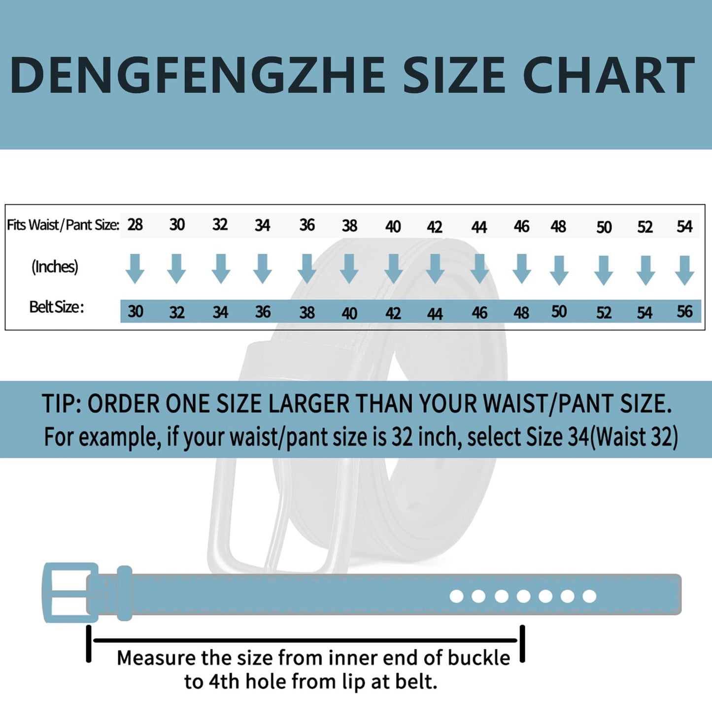DENGFENGZHE Men's Full Grain Leather Belt for Everyday Casual Jeans, 1.5" Handmade Men Leather Belts with Gift Box (Brown, 36(Fits Waist 34"-35"))