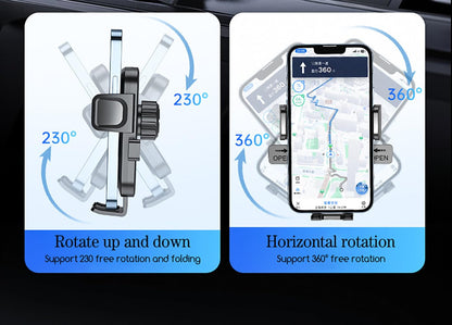 Phone Holders for Your Car with Metal Hook Clip, Air Vent Cell Phone Stand Car Mount, Universal Automobile Cradle Fit