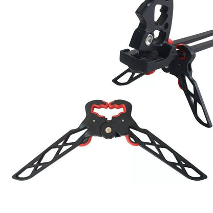 KURUGEILI Archery Bow Stand Folding Bow Stands Bow Jack Limbs Clamp Kickstand for Compound Bow Hunting Accessories