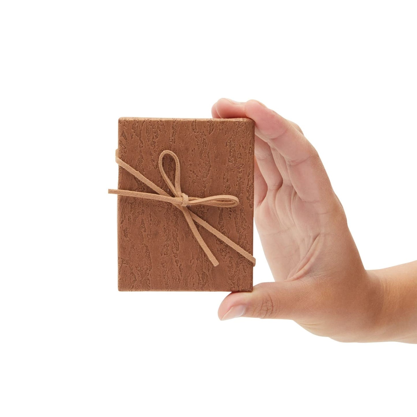 Juvale Jewelry Gift Boxes - 3.7 x 2.9 x 1.3 In, Kraft, Pack of 12 - Velvet Lined & Bow Lid Cardboard Necklace Box