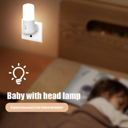 N&B NICE&BRAVO Plug in Night Lights Kids Nightlight Plug Into Wall LED Night Light for Bedroom, Nursery, Hallway, Kitchen, Bathroom (1 Pack Nightlight)