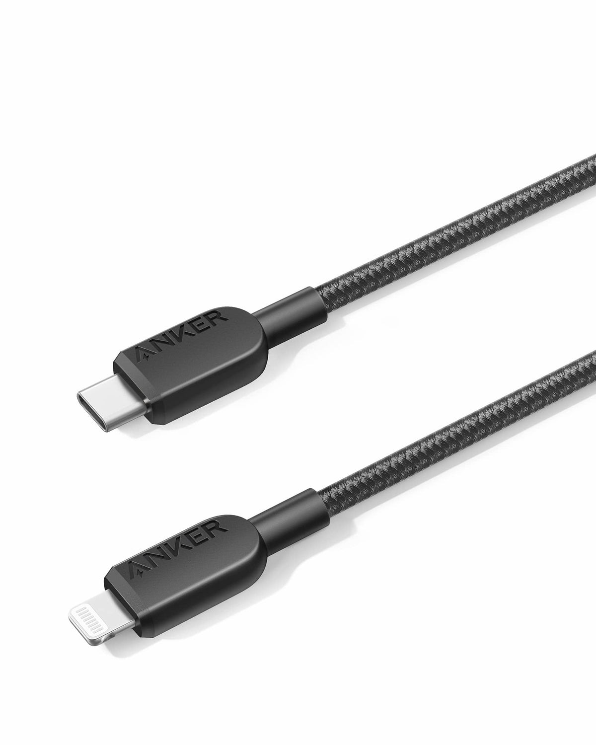 Anker 310 USB C to Lightning Cable(6FT,2Pack, Black), MFi Certified for iPhone 14 Series, and More(Charger Not Included)