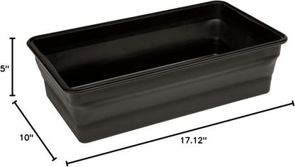 Cuisinart XL Collapsible Marinating Container, Large Capacity Grill Accessories Perfect for BBQs and Tailgates, Marinade and Brining Prep, Collapsible Silicone for Easy Storage