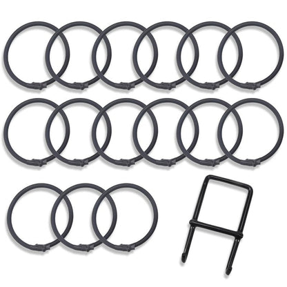 NEWAN 15Pcs Independent Bungee Cords,Replacement for Fitness Trampoline Bungee Cords + Mounting Tool - Max Limit 330 lbs