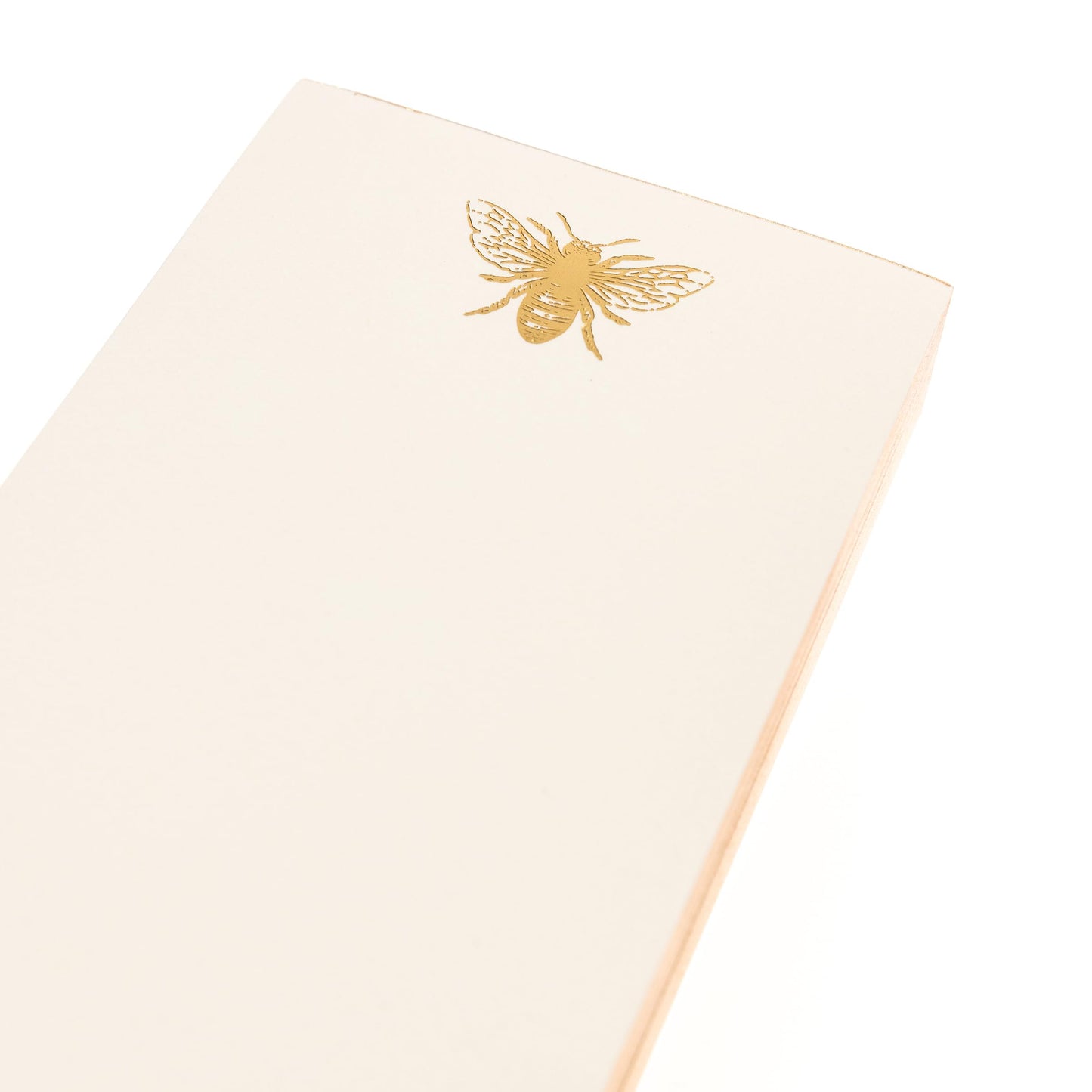 Graphique Bee Designer List Pad Luxe Collection, Gold Foil Embossed To-Do Notepad, Writing Pad with150 Pages, 4” x 9.75”