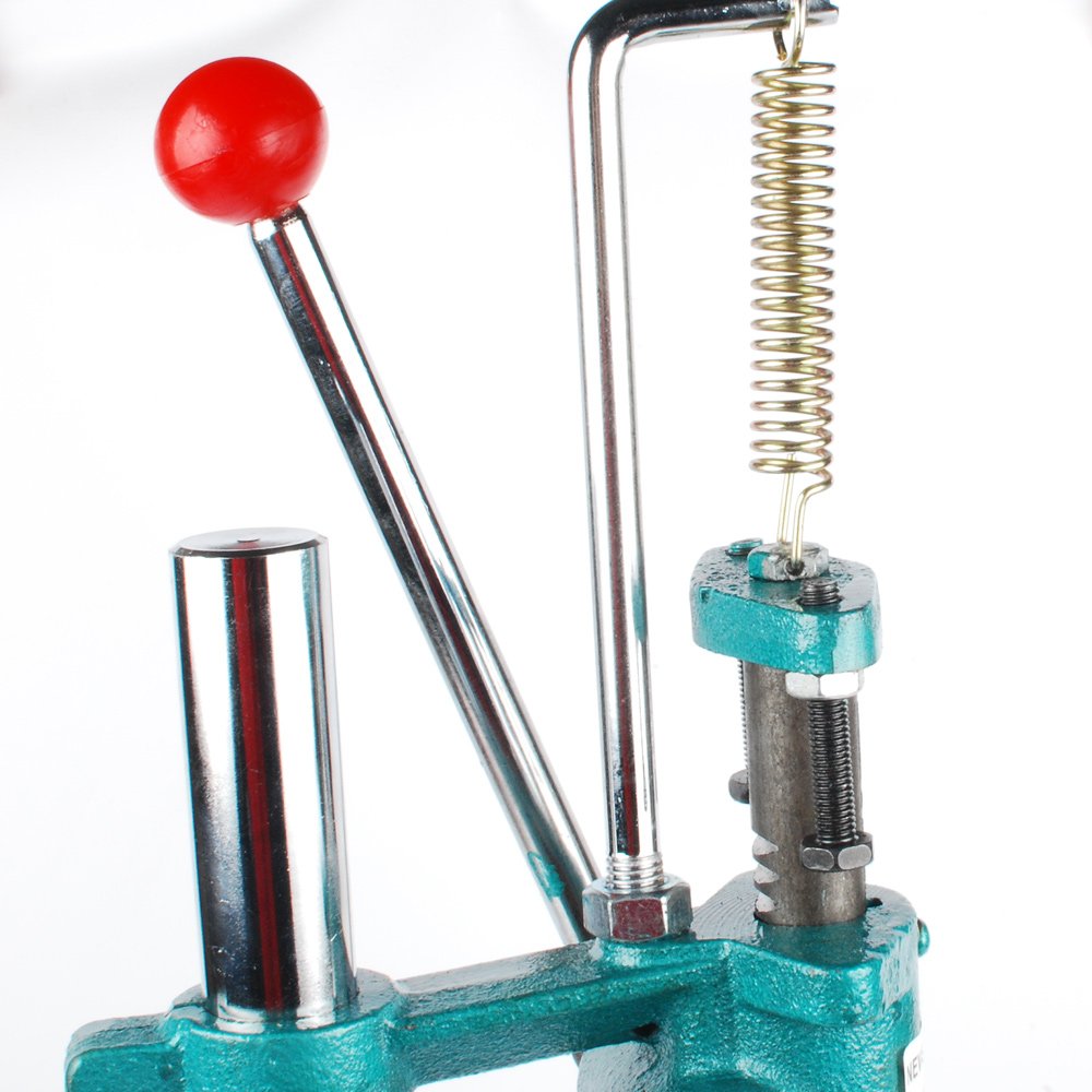 NW Manual Press Puncher Hand Punching Machine Manual Punch Punching Press Hand Machine Punch Tool Hole-Punch Machine (Round, with Clamping Chuck)
