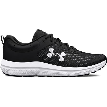 Under Armour Men's Charged Assert 10, (001) Black/Black/White, 16, US